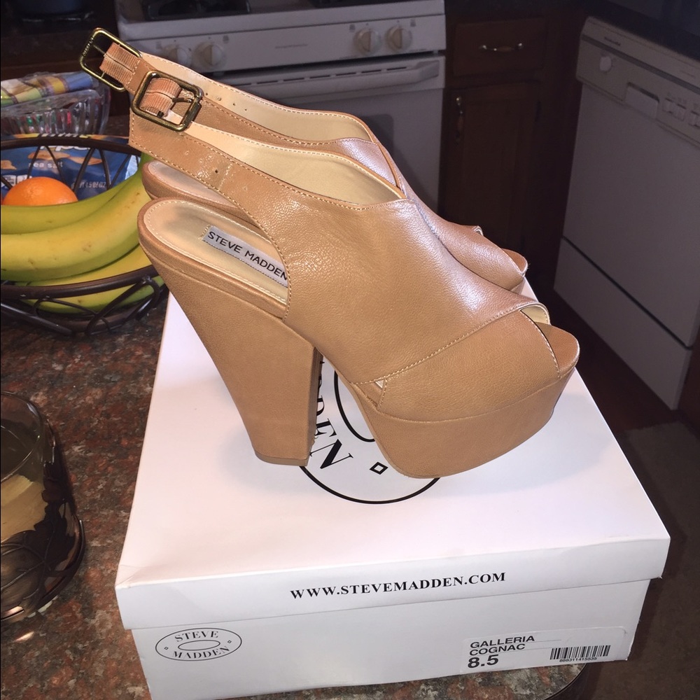 Brown Steve Madden 8.5 heels